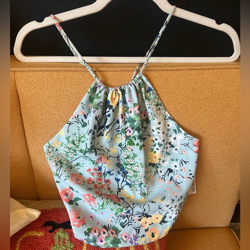 Alice + Olivia - Floral Crop Top